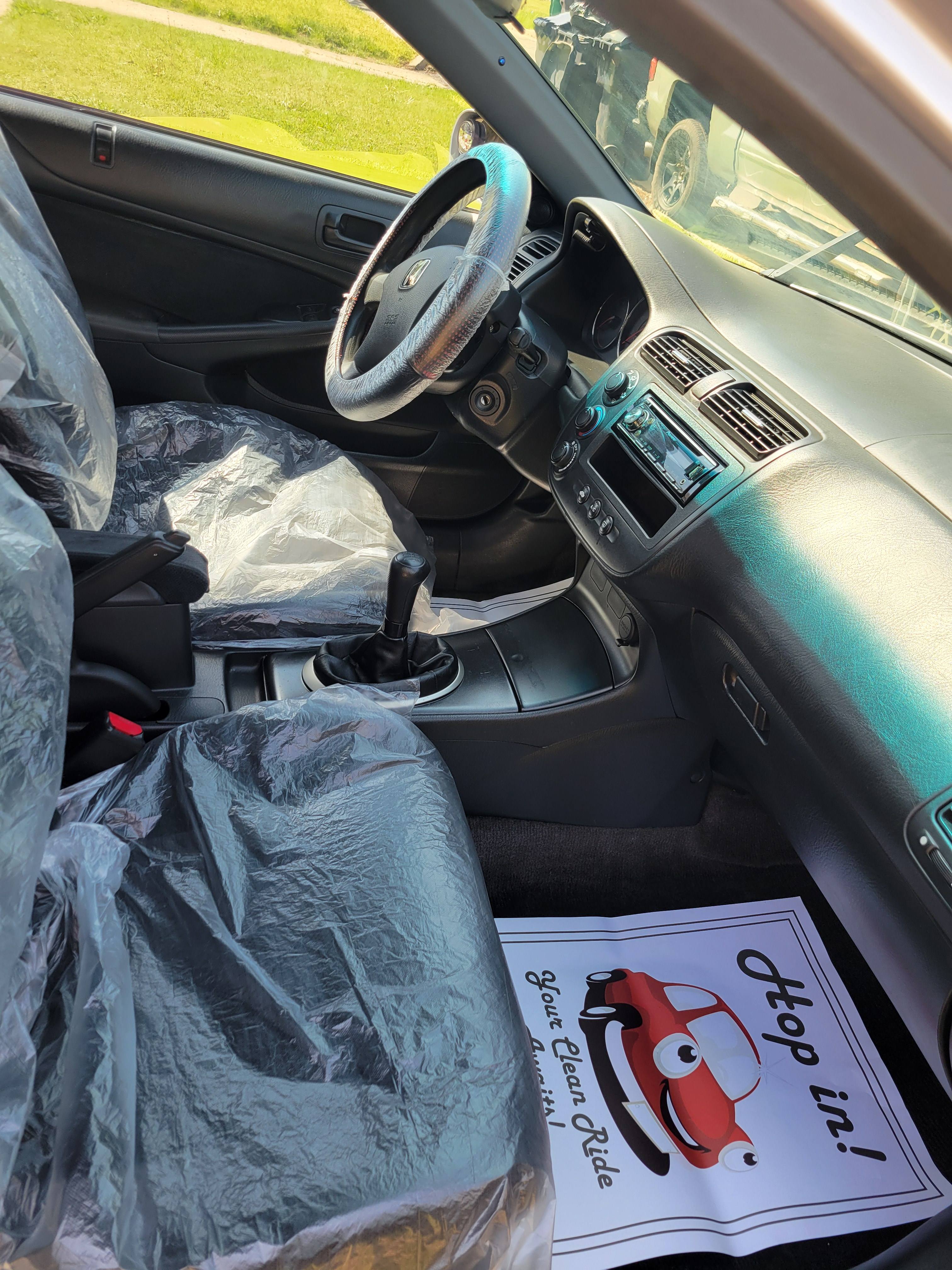 Interior Deep Clean - Center Console - After