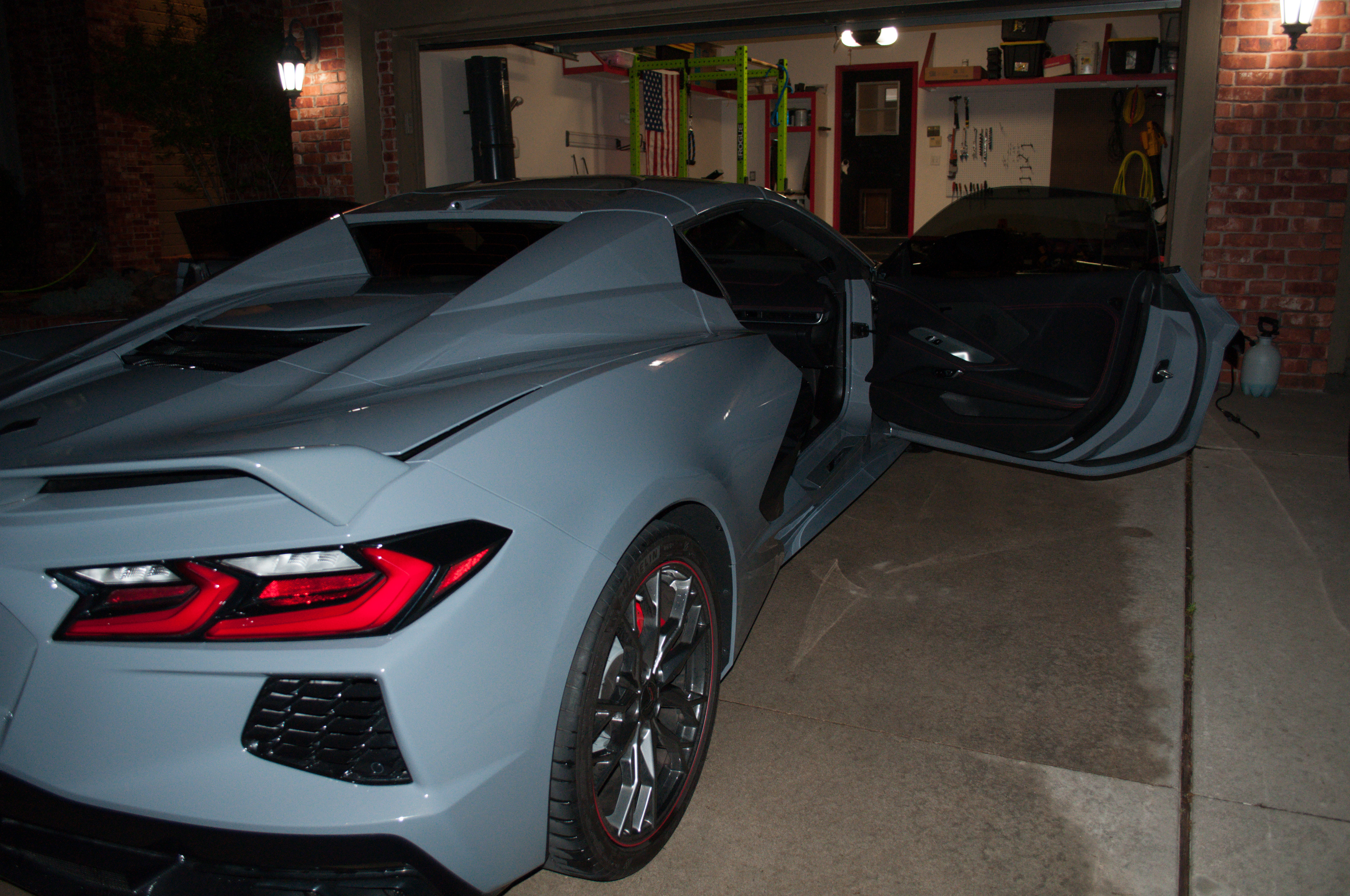 Professional mobile car detailing service Oklahoma City - Luxury Corvette after auto detailing